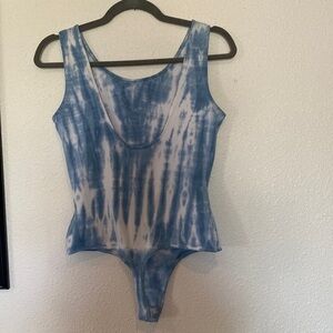 90s‎ GUESS tie dye bodysuit